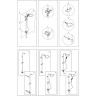 Душевая стойка 246x190 мм WASSERKRAFT А045 A045
